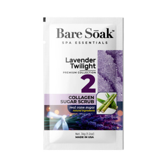 Bare Soak Collagen 5 Step Case/50, Lavender Twilight 