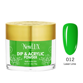 NewLux Dip & Acrylic 2oz - #012 Laser Lime