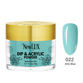 NewLux Dip & Acrylic 2oz - #022 Artic Blue