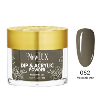 NewLux Dip & Acrylic 2oz - #062 Volcanic Ash