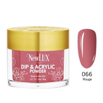 NewLux Dip & Acrylic 2oz - #066 Rouge