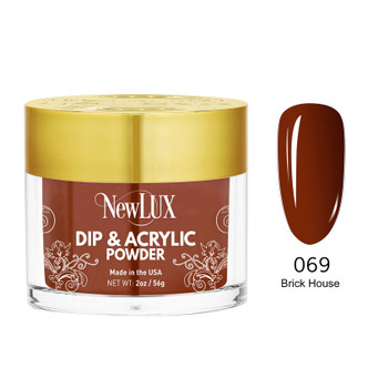 NewLux Dip & Acrylic 2oz - #069 Brick House