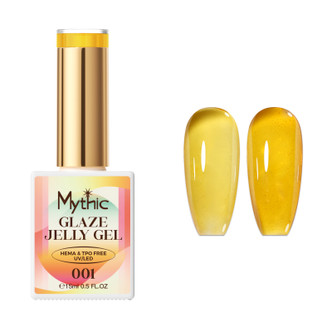Mythic Glaze Jelly Gel Polish Kit/22 Colors + 6 Gel Effects 