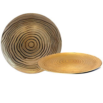 Mythic Plate Gold Swirl PP-1, Prepacked/10
