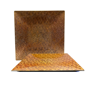 Mythic Plate Gold Square PP-4, Prepacked/10