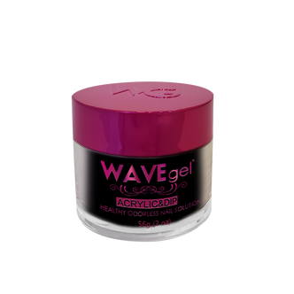 WaveGel Princess Acrylic & Dip, #001 Super Black 