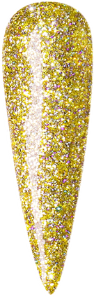 WaveGel Princess Acrylic & Dip, #118 Gold Shine Glitter 