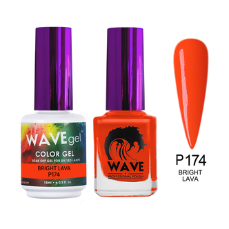 WaveGel Simplicity Duo, #174 Bright Lava 