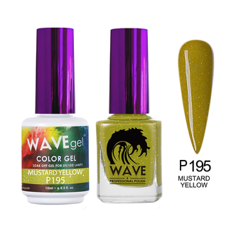 WaveGel Simplicity Duo, #195 Mustard Yellow 