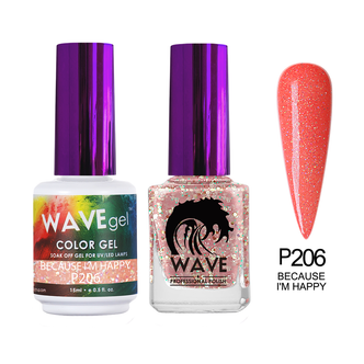 WaveGel Simplicity Duo, #206 Because I'm Happy 