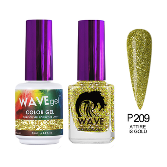 WaveGel Simplicity Duo, #209 Attire Is Gold