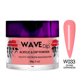WaveGel Simplicity Dip & Acrylic, #033 Divine Darkness 