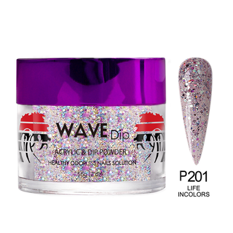 WaveGel Simplicity Dip & Acrylic, #201 Life In Colors
