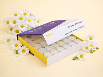 L'Fem Tealight Candle Box/72pcs, Daisy 