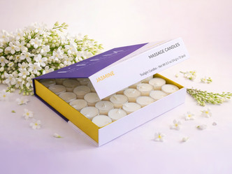 L'Fem Tealight Candle Box/72pcs, Jasmine 