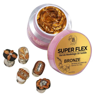 Hyba SUPER FLEX - #10 BRONZE Molding Gel 30ml