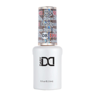 DND Gel Velvet Jungle Cat Eye .5oz, #08 Catcao Bean 