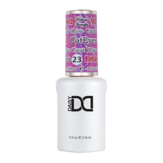 DND Gel Velvet Jungle Cat Eye .5oz, #23 Rose Carat 