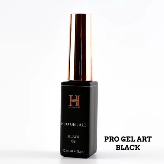 Honey Nail Secret Pro Gel Art 12ml - Black 02 