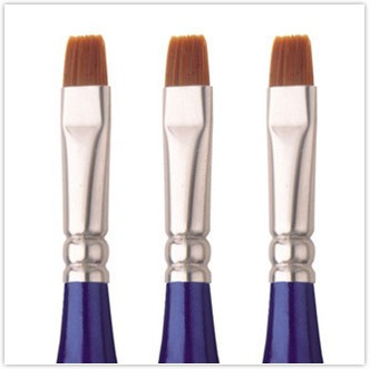 PND French Gel Brush Blue #6 Pack/3 