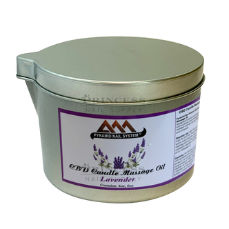 Pyramid Massage Candle 6oz Jar, Lavender