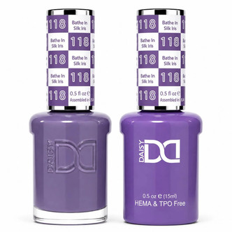 DND Hema & TPO Free, #118 Bathe in Silk Iris 