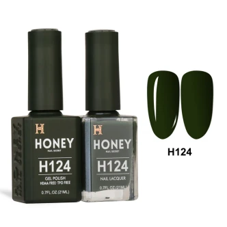 Honey Nail Secret - Honey Frosted Gel & Lacquer, #124