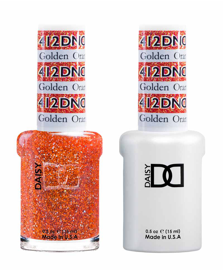 DND Matching Duo .5oz, #412 GOLDEN ORANGE STAR