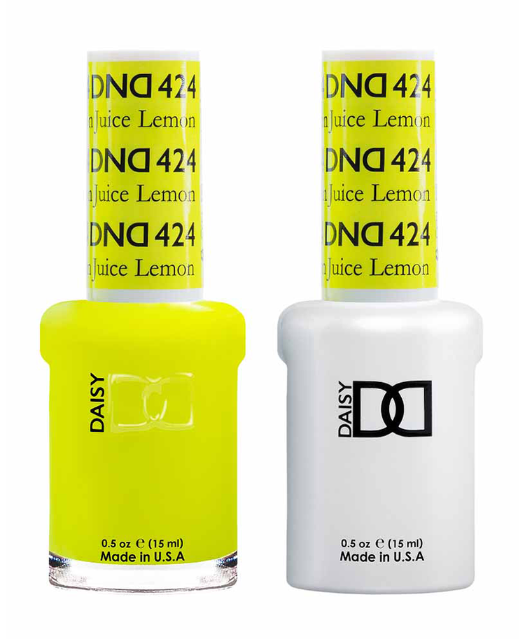 DND Matching Duo .5oz, #424 LEMON JUICE