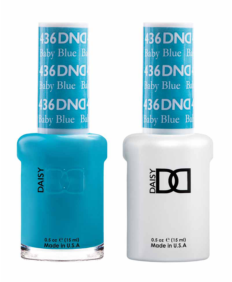 DND Matching Duo .5oz, #436 BABY BLUE