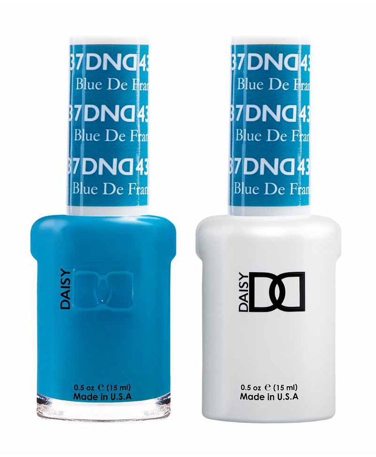 DND Matching Duo .5oz, #437 BLUE DE FRANCE