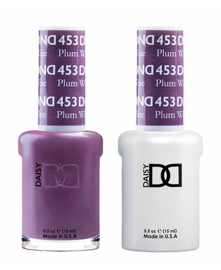 DND Matching Duo .5oz, #453 PLUM WINE