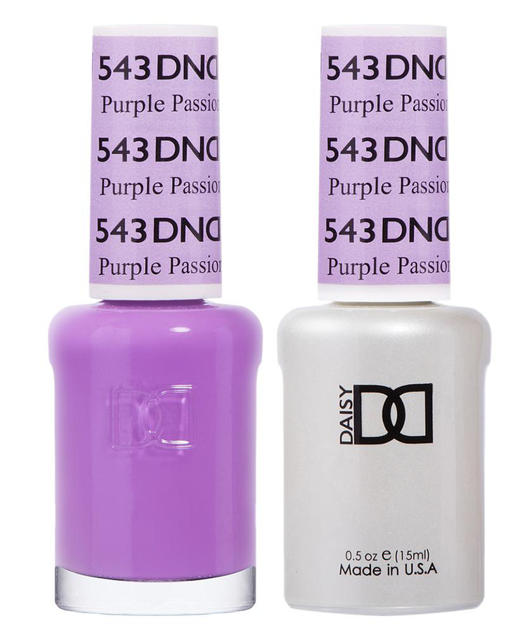 DND Matching Duo .5oz, #543 PURPLE PASSION