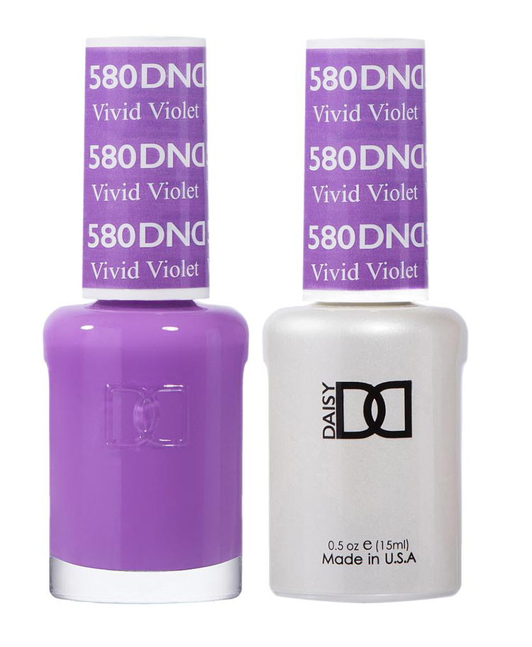 DND Matching Duo .5oz, #580 VIVID MIOLET