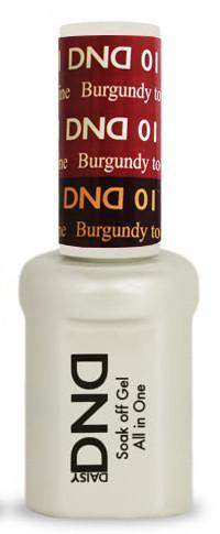 DND Mood Change .5oz, #01 Burgundy to Red Wine