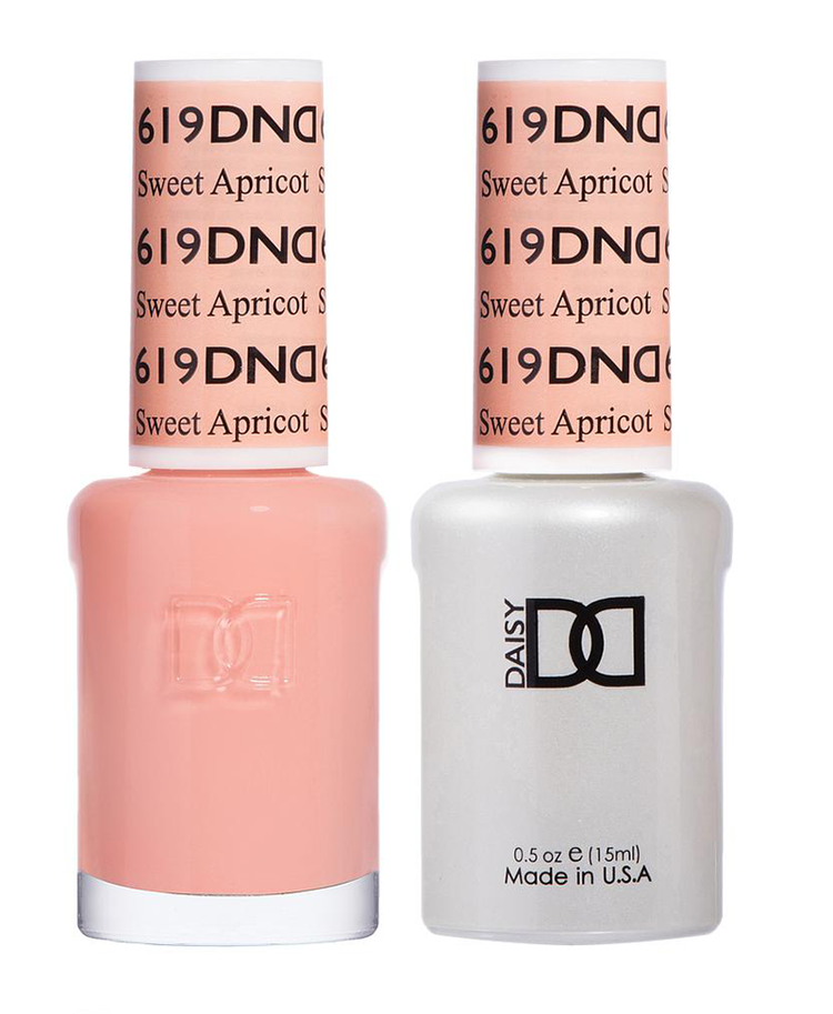 DND Matching Duo .5oz, #619 SWEET APRICOT