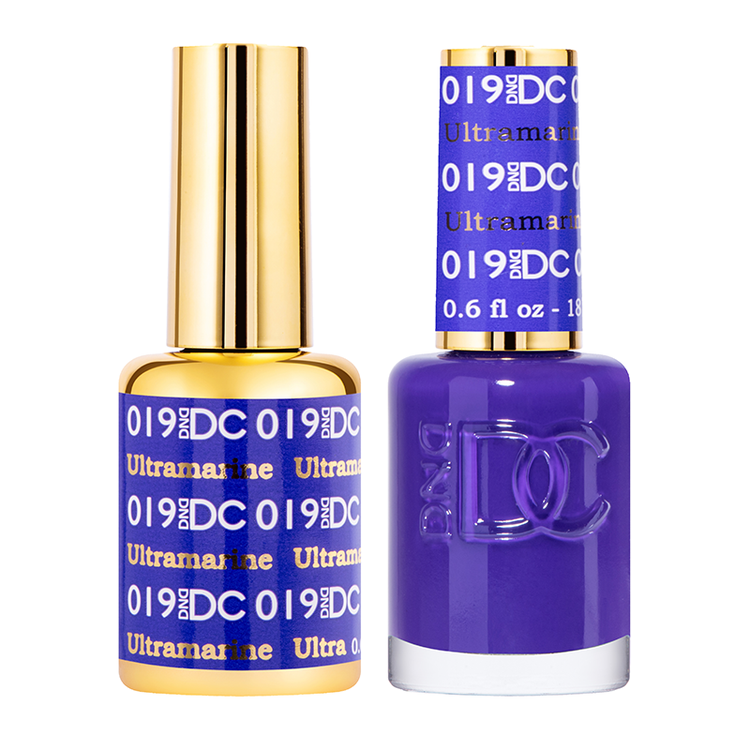 DND DC Matching Duo .5oz, #019 ULTRAMARINE