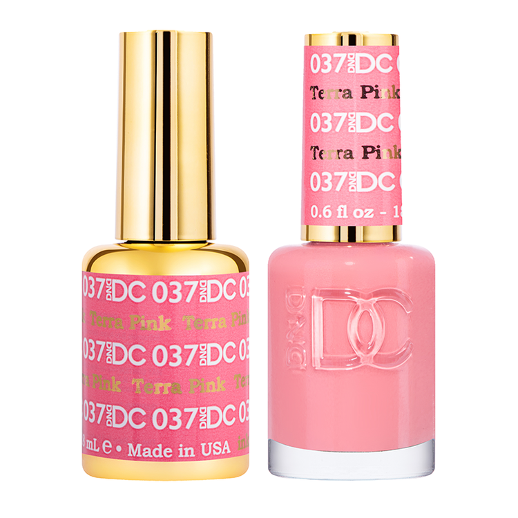 DND DC Matching Duo .5oz, #037 TERRA PINK