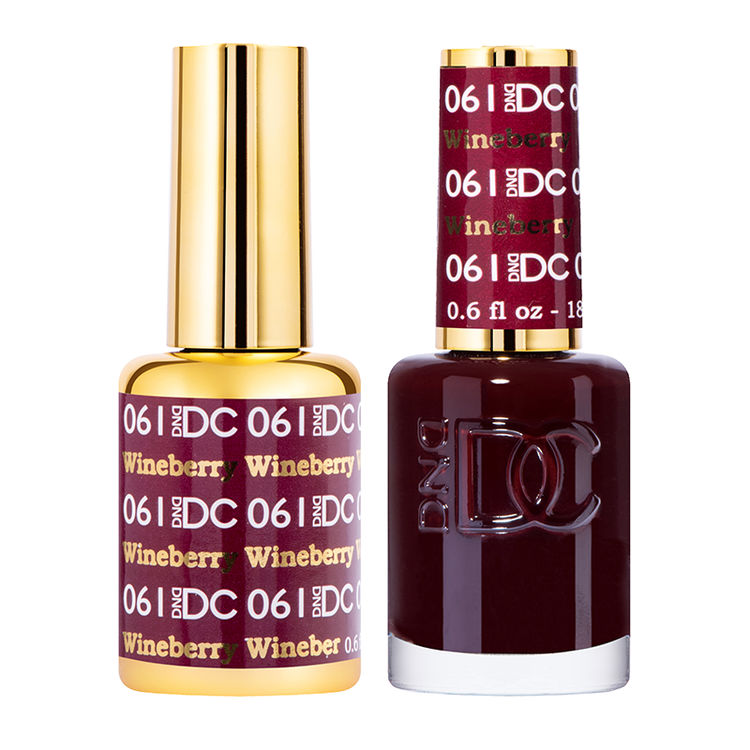 DND DC Matching Duo .5oz, #061 WINEBERRY