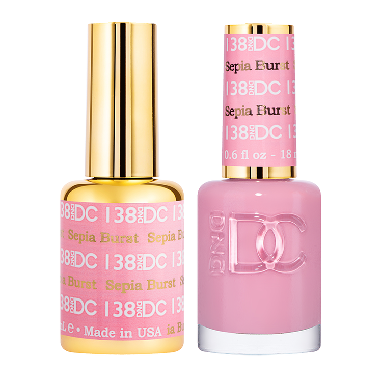DND DC Matching Duo .5oz, #138 SEPIA BURST