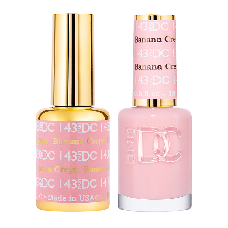 DND DC Matching Duo .5oz, #143 BANAN CREPE