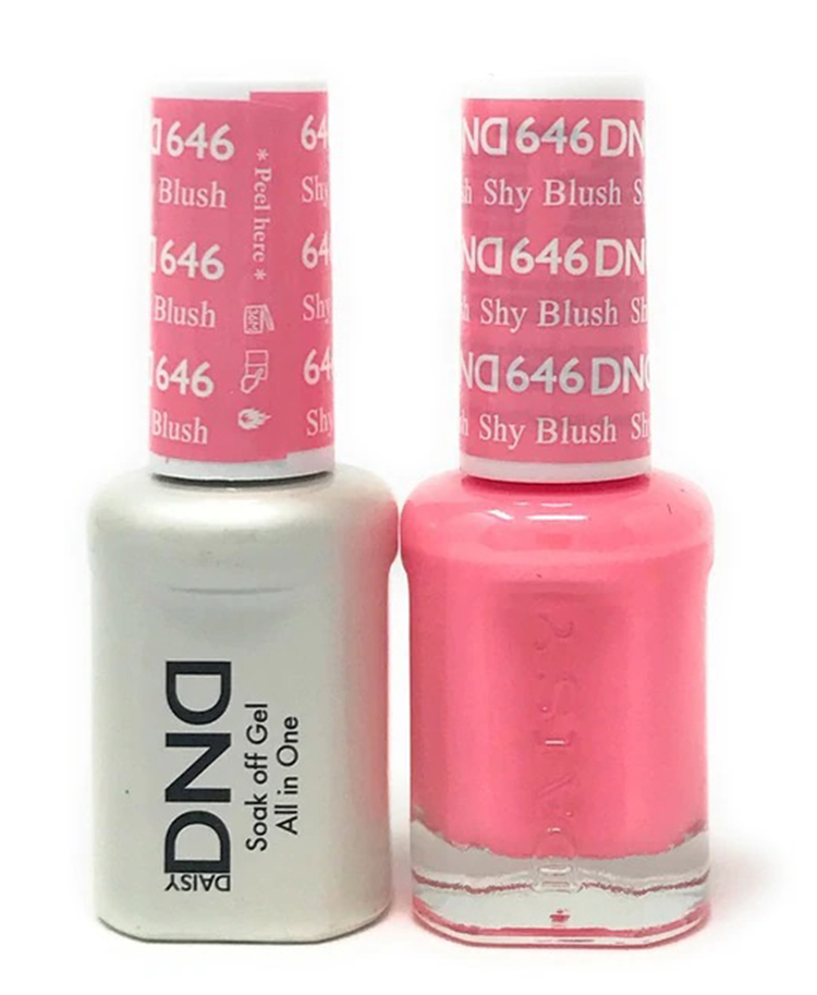 DND Matching Duo .5oz, #646 Shy Blush