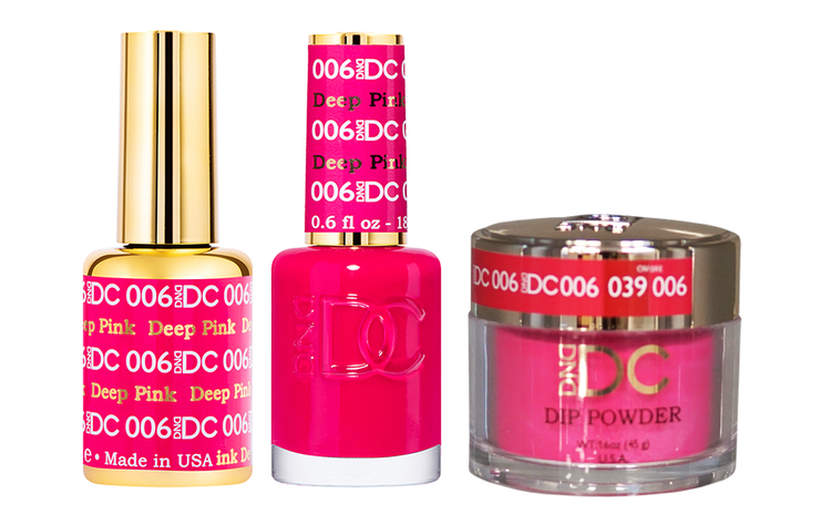 DND Combo 3 in 1 - #006 DEEP PINK - 20939