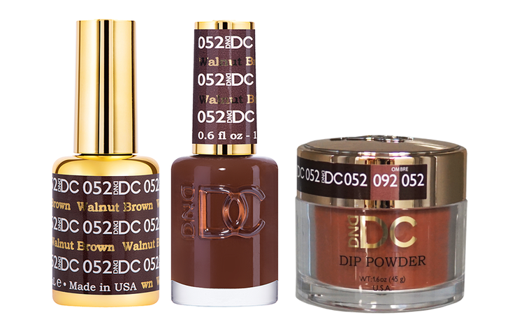 DND Combo 3 in 1 - #052 WALNUT BROWN - 20939