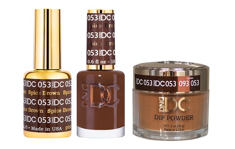 DND Combo 3 in 1 - #053 SPICED BROWN - 20939