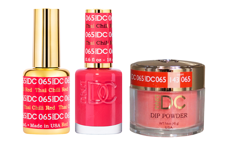 DND Combo 3 in 1 - #065 THAI CHILI RED - 20939