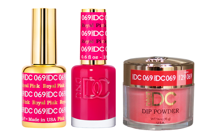 DND Combo 3 in 1 - #069 ROYAL PINK - 20939