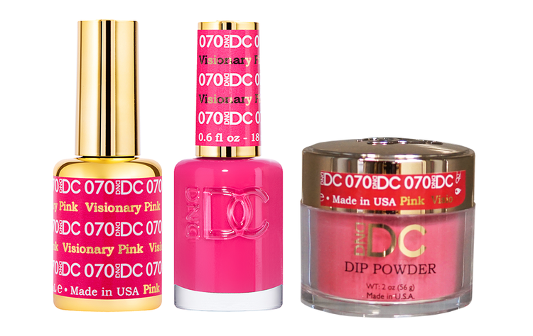DND Combo 3 in 1 - #070 VISIONARY PINK - 20939