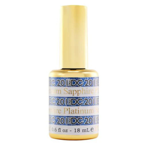 DND DC Platinum Gel .5oz, #201 Sapphire