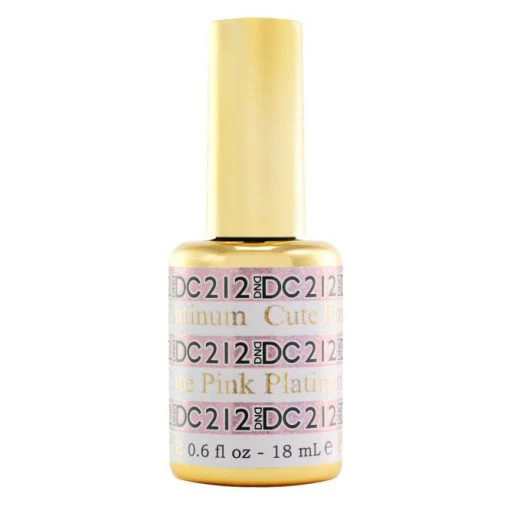 DND DC Platinum Gel .5oz, #212 Cute Pink